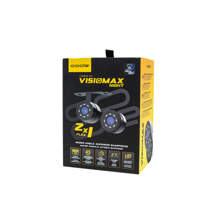 Câmeras de Ré Visiomax Night e Visiomax Ultra CODE