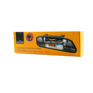 Kit Retrovisor 4.3″ com Câmera Borboleta de Ré CODE